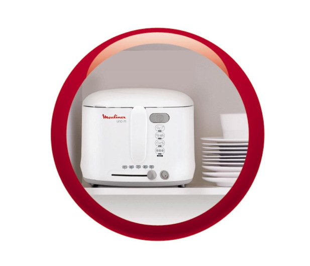 Moulinex Uno M AF1231 1800W biała - 182803 - zdjęcie 5